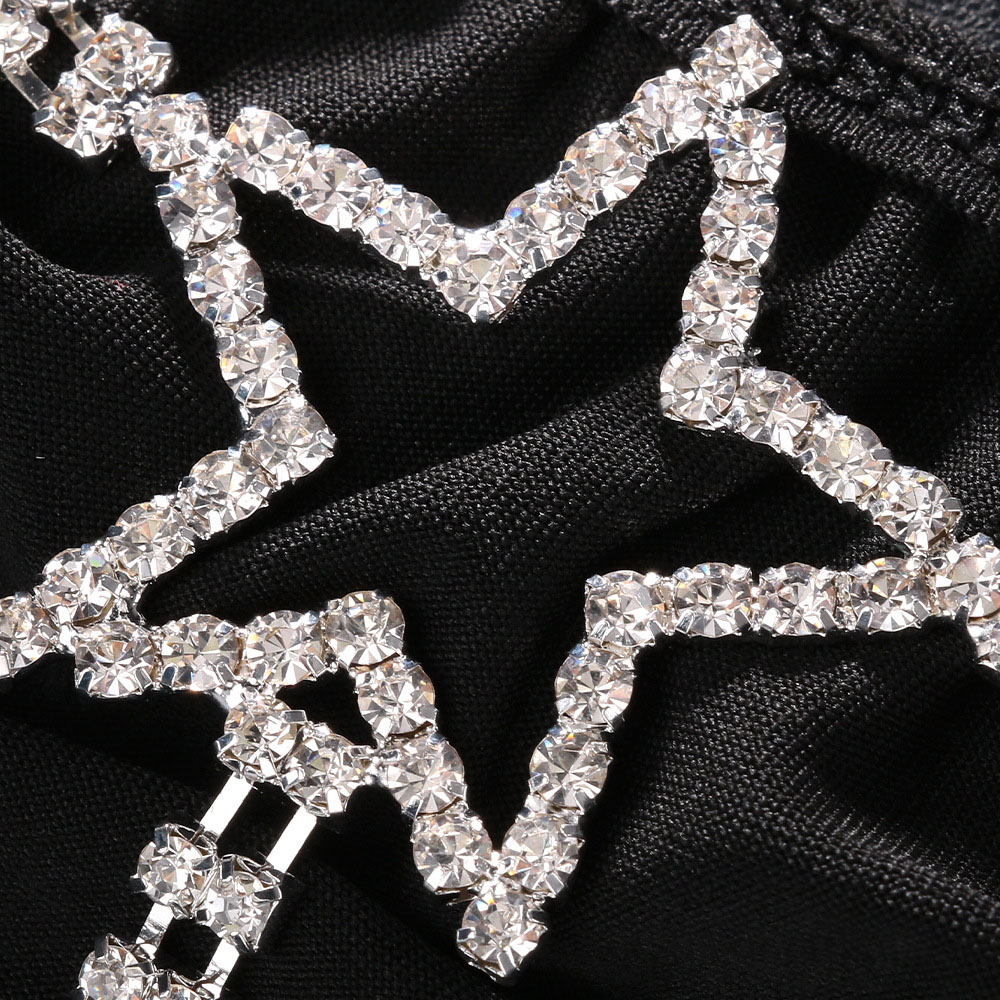 Sexy Crystal Star Waist Thong  - огляд і ціна Thong Bikini Women