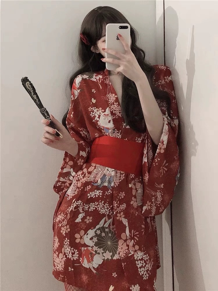 Sex Japanese Kimono Sexy Sleep - огляд і ціна Robe Silk Women