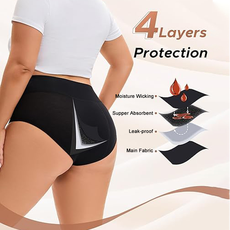 3Pcs Heavy Flow Menstrual Pant - огляд і ціна Period Panty Absorbent