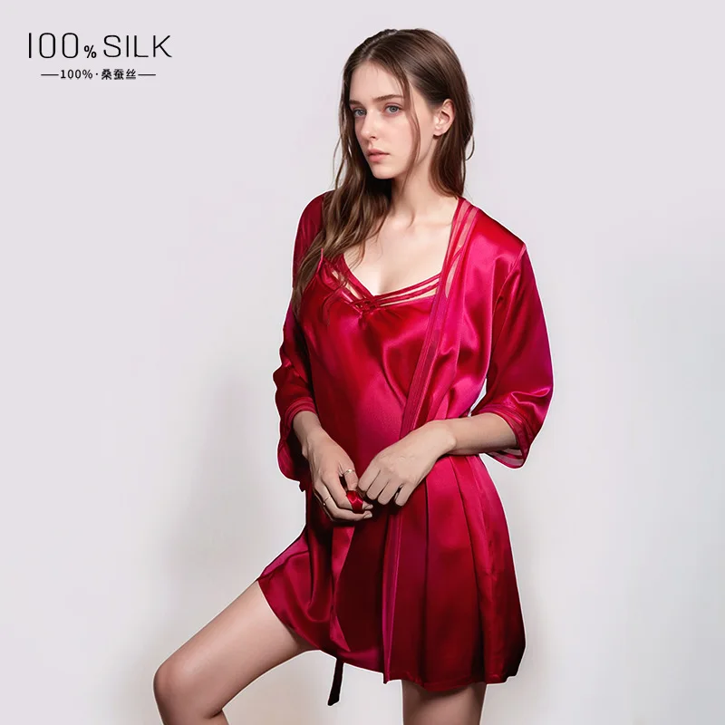 19MM 100% Mulberry Silk Robe G - огляд і ціна Robe Silk Women