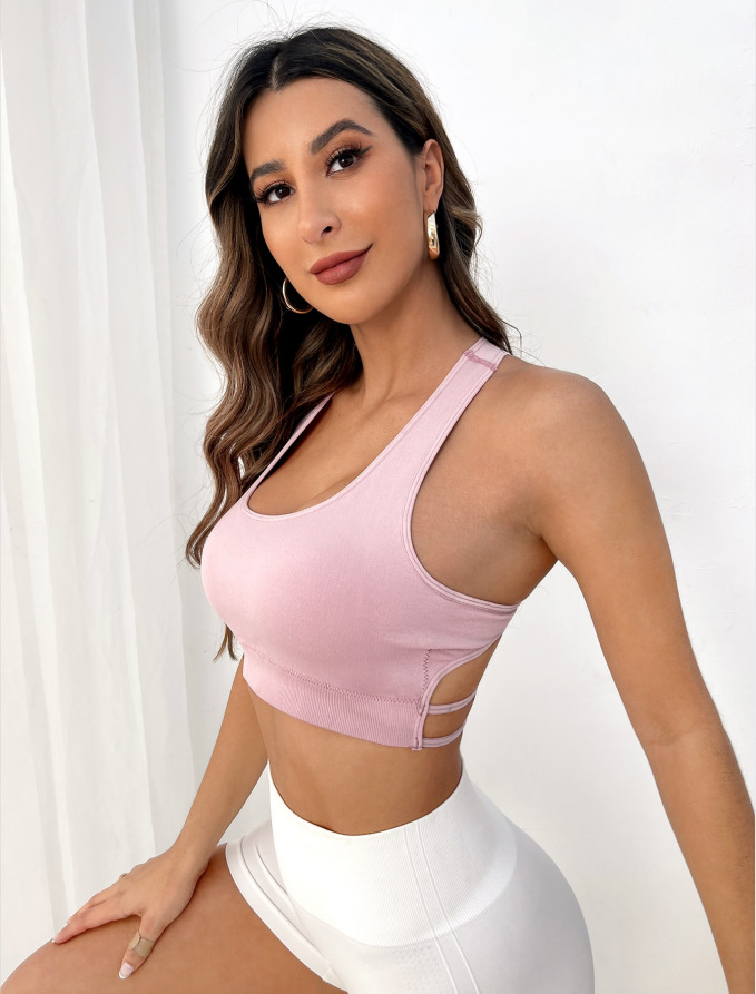 Breathable Sports Bra Fitness  - огляд і ціна Push Up Bra Padded