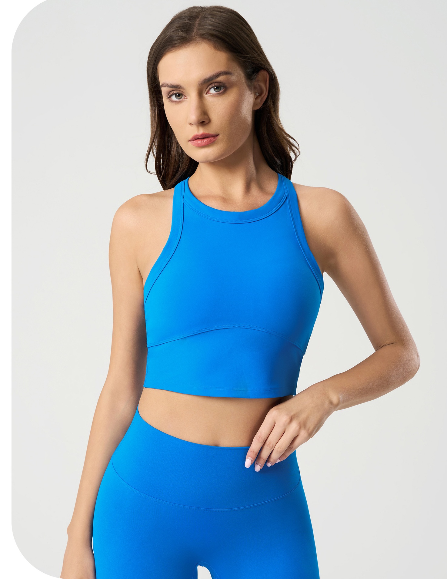 Women Yoga Solid Color Nude Fe - огляд і ціна Push Up Bra Padded