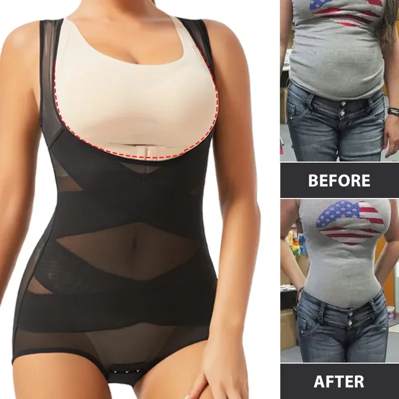 Women Bodysuit Briefs Full Bod - огляд і ціна Shapewear Bodysuit Firm