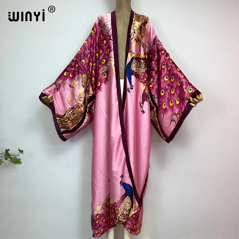 WINYI 2022 Summer Women Cardig - огляд і ціна Robe Silk Women