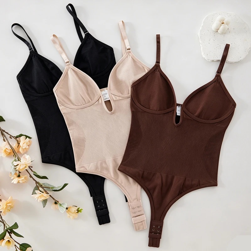 Women's Backless Bodysuit Shap - огляд і ціна Seamless Underwear Women